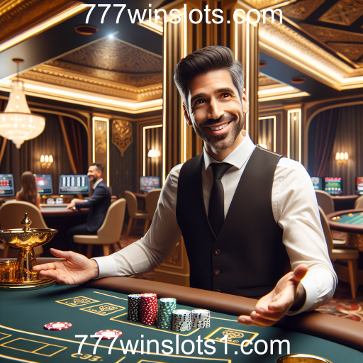 Experiência Imersiva no Cassino Ao Vivo do 777winslots.com